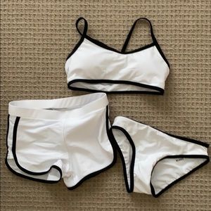 Shein little girl bikini